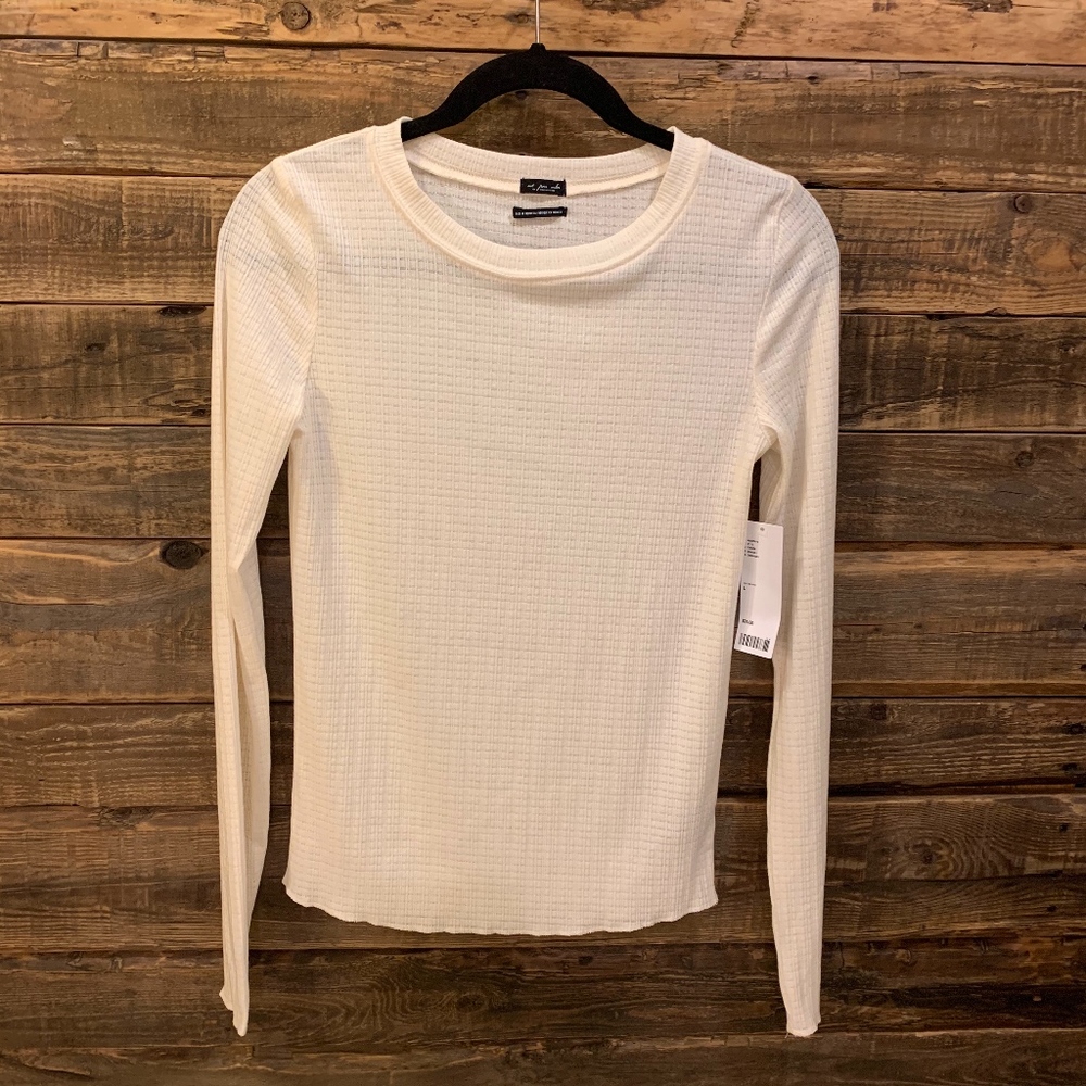 Out From Under Urban Outfitters Cream Long Sleeve
